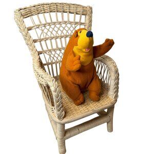 Vintage 1998 Jim Henson Bear In The Big Blue House Plush Toy 7" PROMO PLUSH